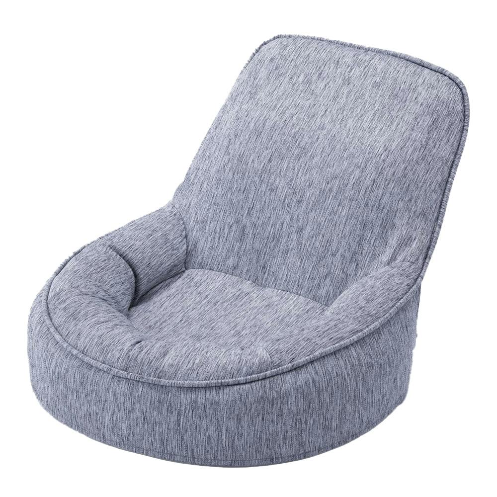 ＆Pet 持ち運びしやすいバケット座椅子 ミックスグレー 幅51cm 奥行48