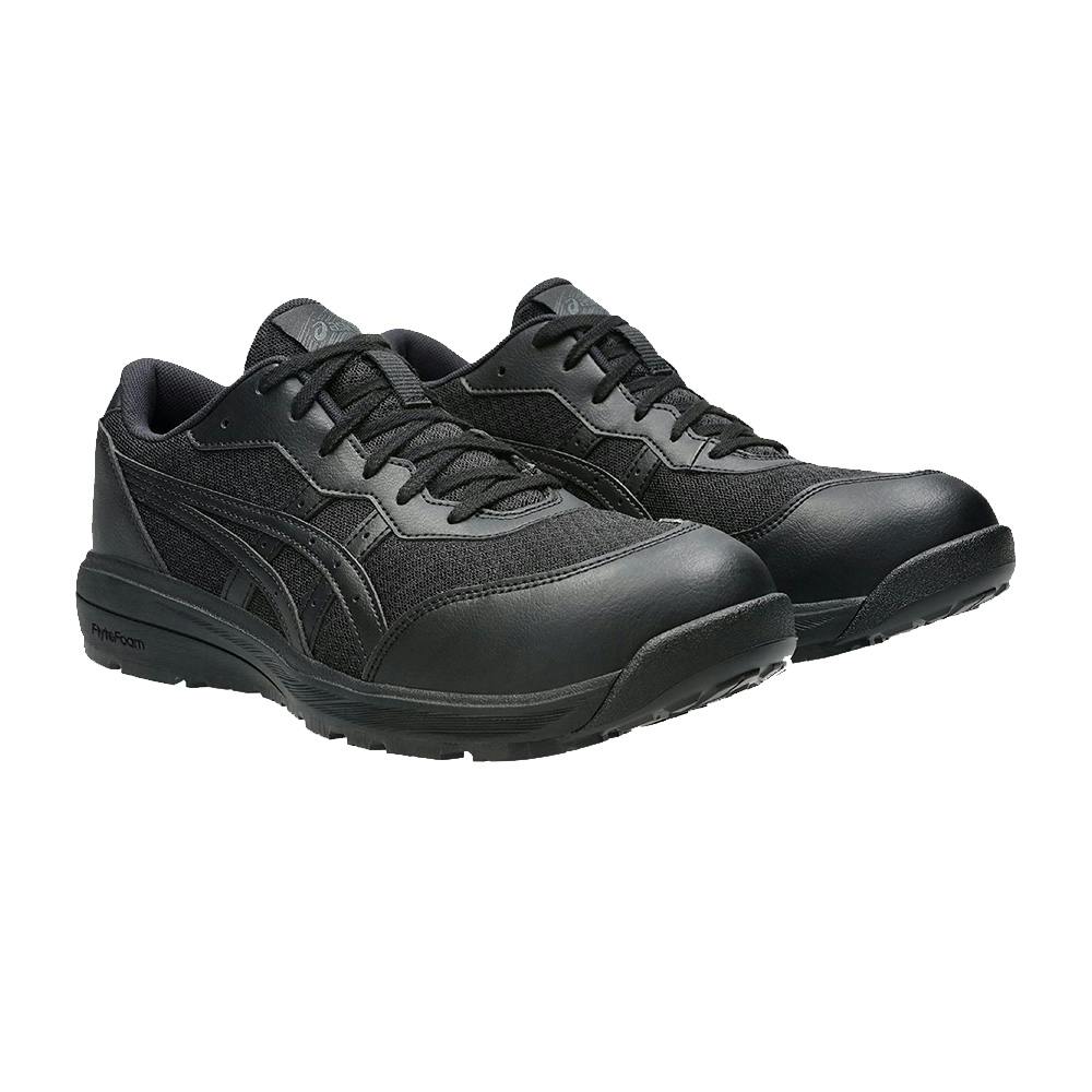 アシックス ウィンジョブ CP201 ブラック×ブラック 25.5cm | 作業着