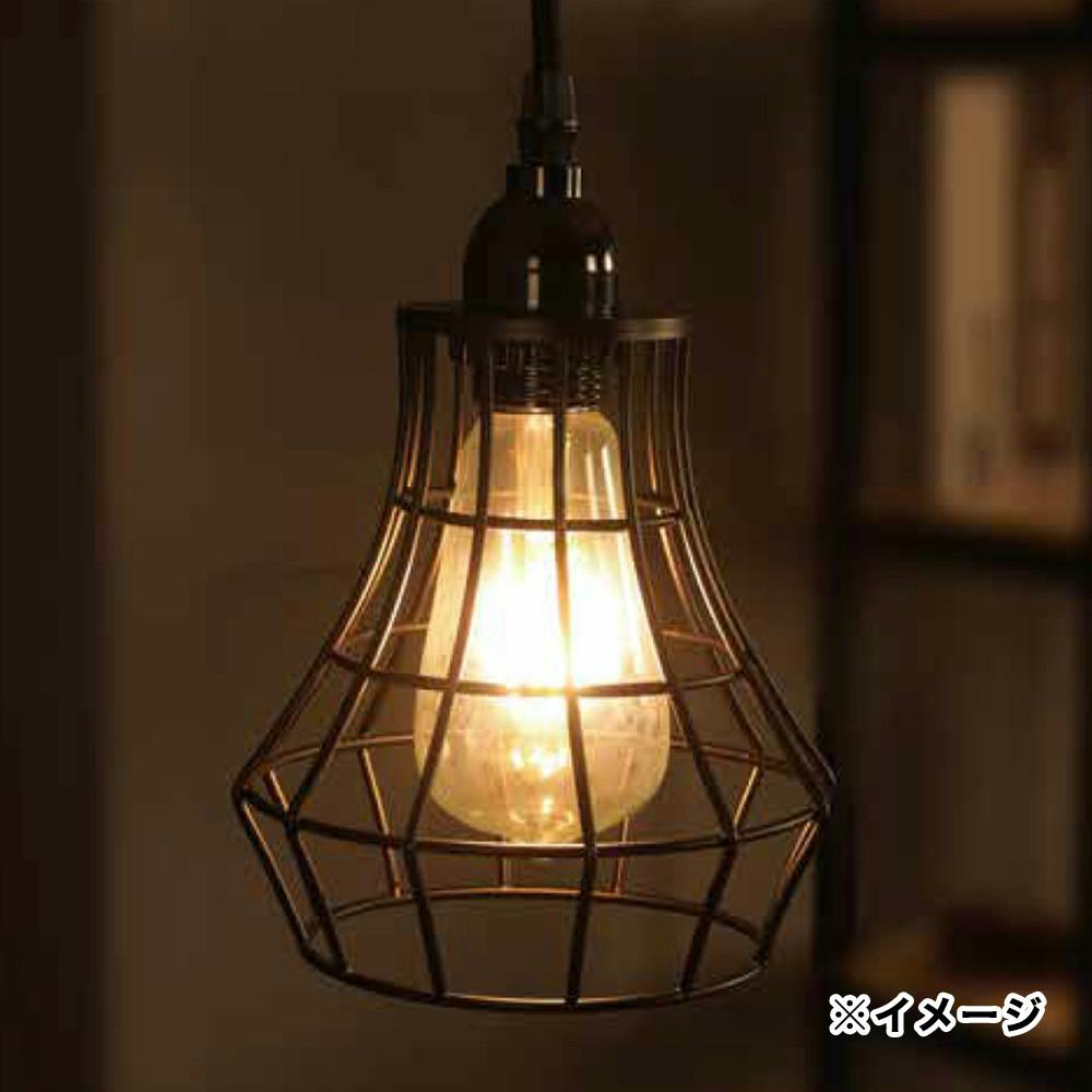 ペンダントライト ワイヤーガード 黒 MPN052 | 天井ライト・天井照明