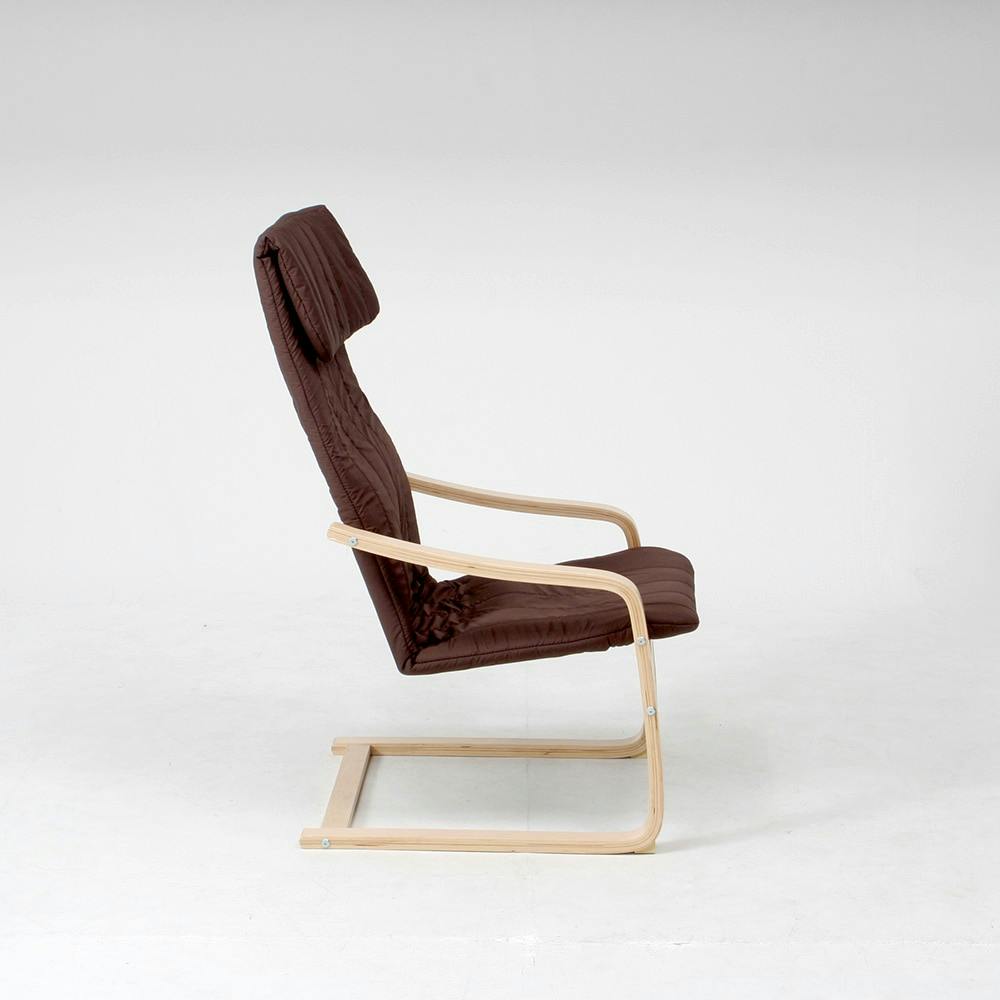 リラックスチェア スリム ブラウン【別送品】 | 座椅子・座椅子カバー