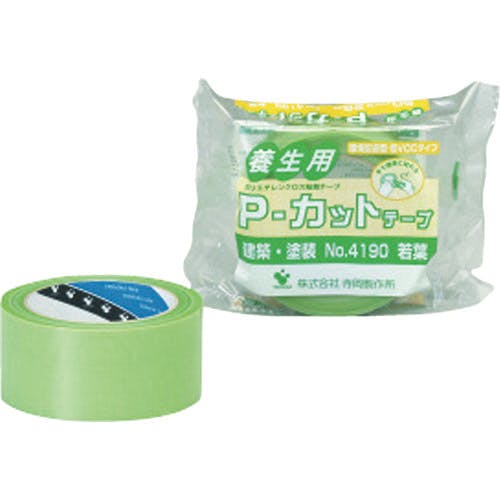 CAINZ-DASH】寺岡製作所 P－カットテープ NO．4190 若葉