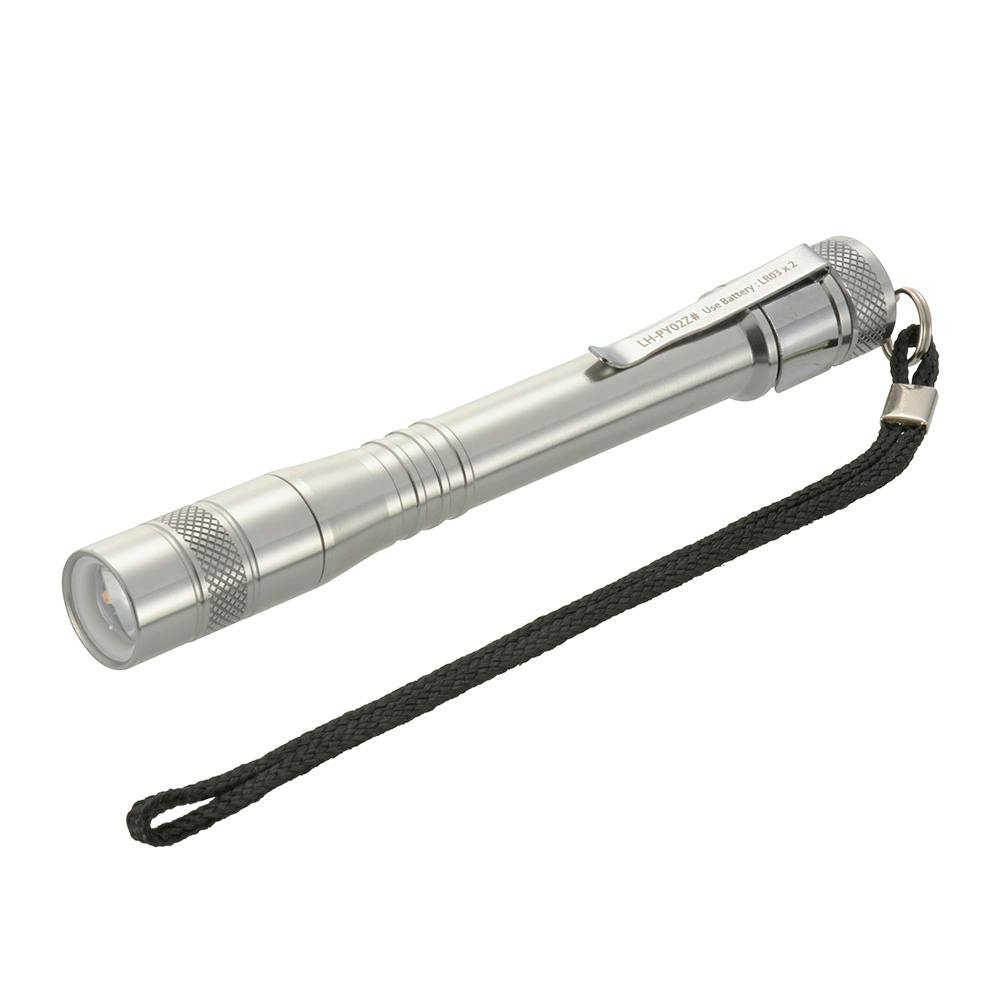 LEDズームペンライト 200ルーメン LH-PY02Z-S2 | 懐中電灯・ランタン