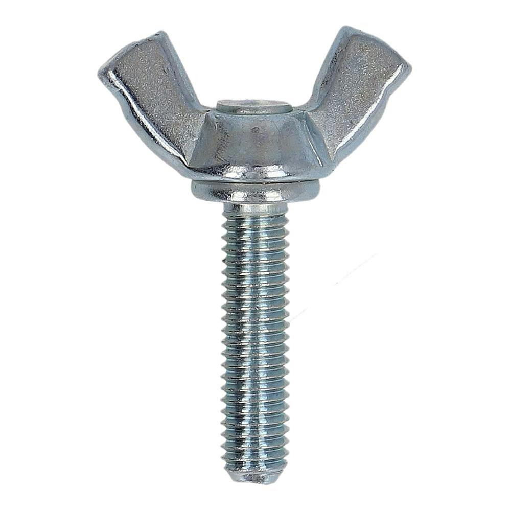 蝶ボルト 鉄/ユニクロメッキ JO-057 5×20mm | ねじ・くぎ・針金・建築