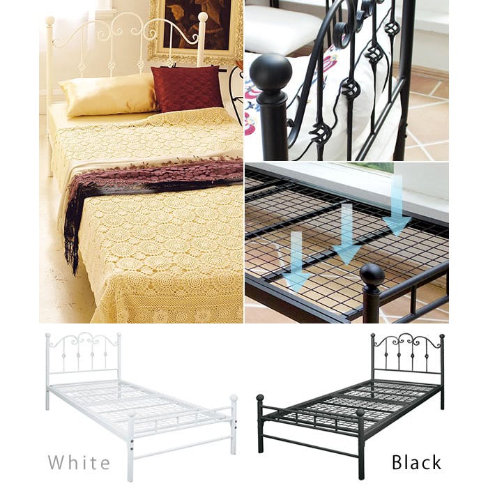 宮武製作所 MIYATAKE アイアンベッド Brigitte（シングル） | ベッド