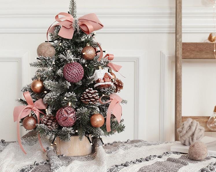 クリスマスツリー 卓上 45cm 65cm ミニツリー イルミネーション 卓上