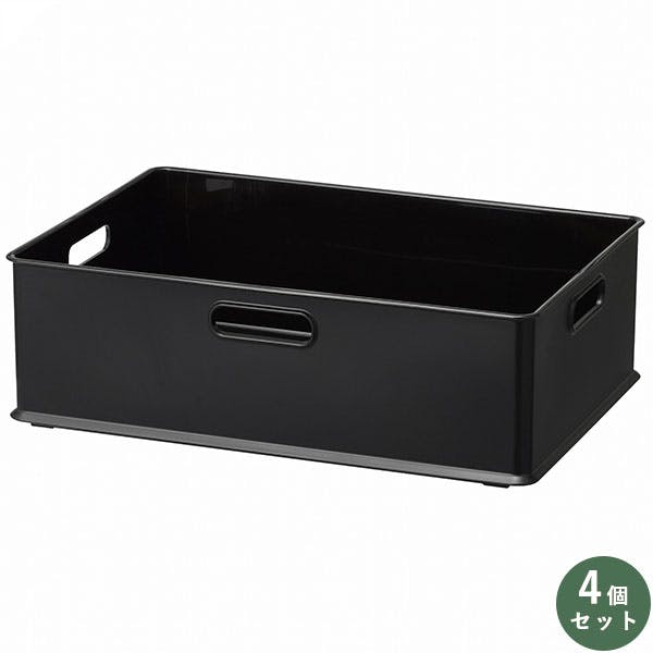 SANKA squ+ サンカ インボックス NIB-MBK4個組セット「カラーボックス