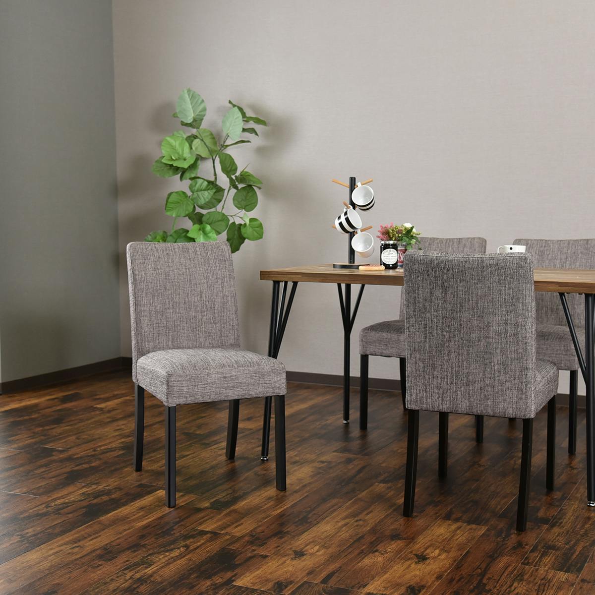 タマリビング ダイニングチェア ゲンブ 2脚入 (50005305) サイズ：(40