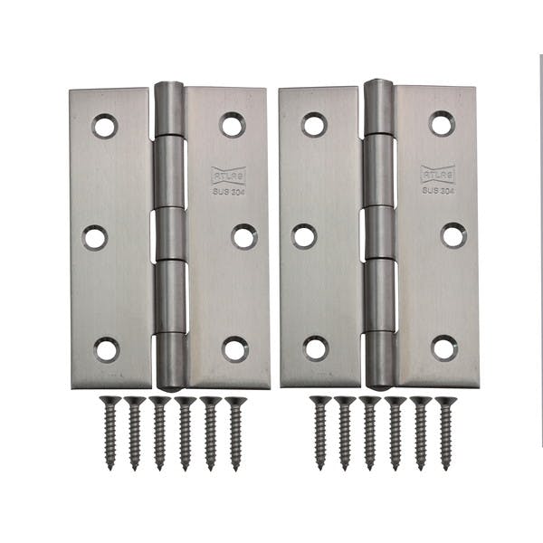 ハイロジック 26056 ステンレス厚口蝶番 89mm 2枚入(CDC)【別送品