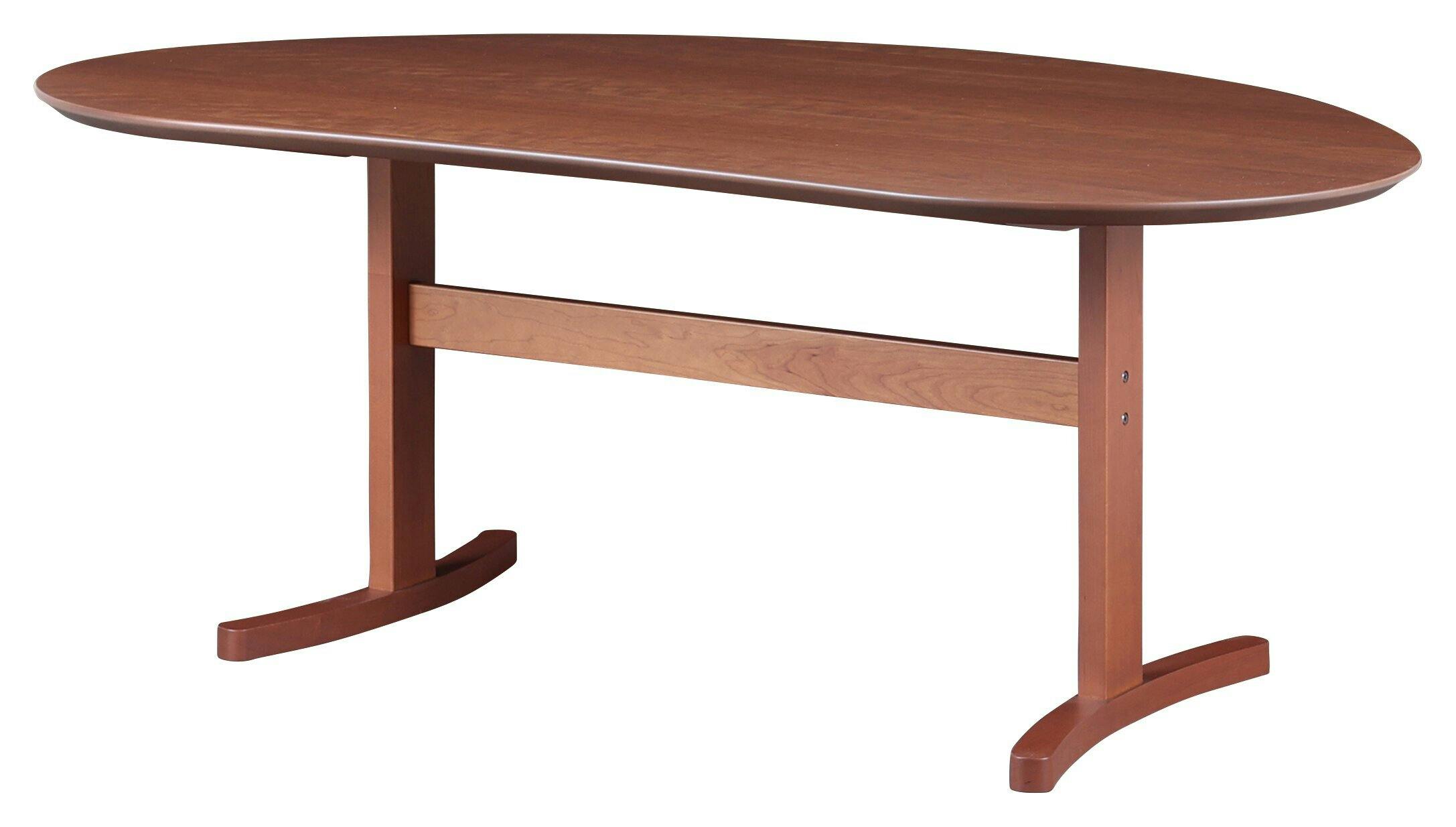 NIPPONAIRE(ニッポネア) ダイニングテーブル スズメ ミドルブラウン 幅