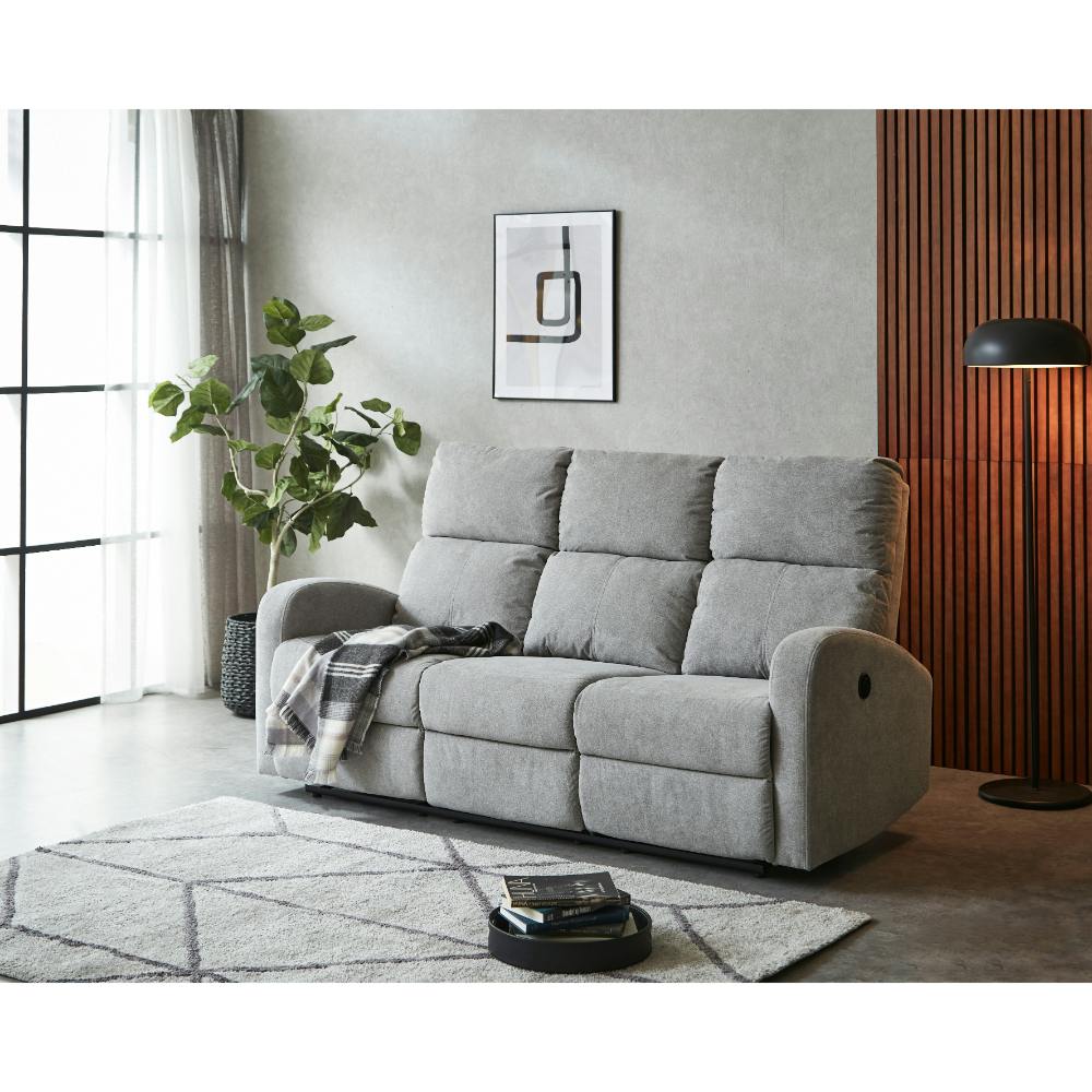 関家具 ToMeet 3人掛けソファ クルーンII 電動リクライニング ライト