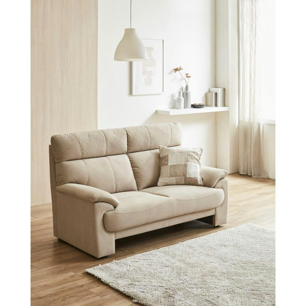 関家具 ToMeet 2人掛けソファ レイリ 幅152cm ベージュ ファブリック