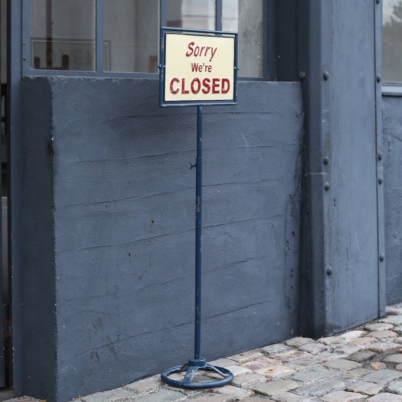 DULTON ダルトン スピナー サイン スタンド オープン クローズド