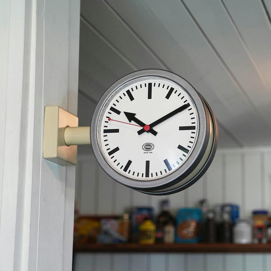 ダルトン DULTON ダブルフェイス ウォールクロック 170D2