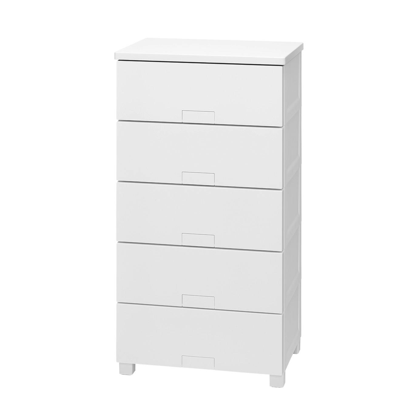 フィッツ(Fits) フィッツチェスト 5504 ホワイト 55×41×85 完成品 衣類