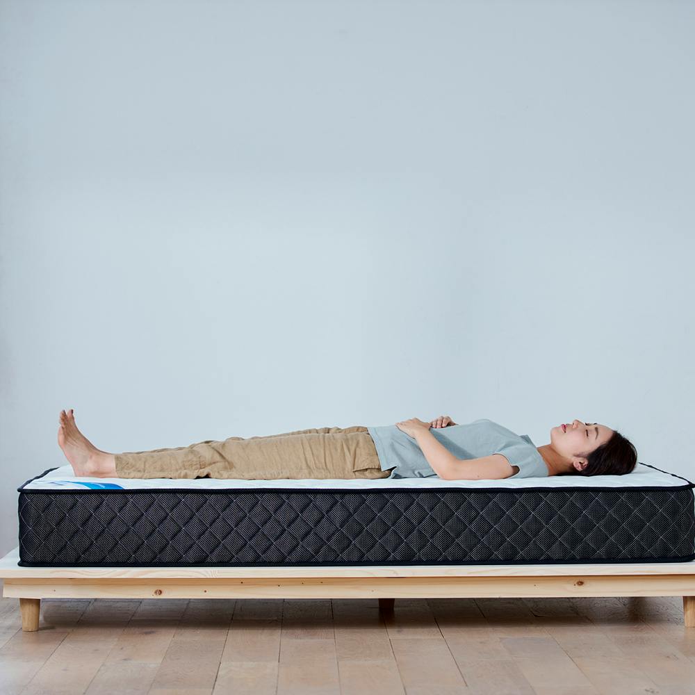 アイリスオーヤマ ポケットコイルマットレス PMTS21H-S ホワイト 寝室