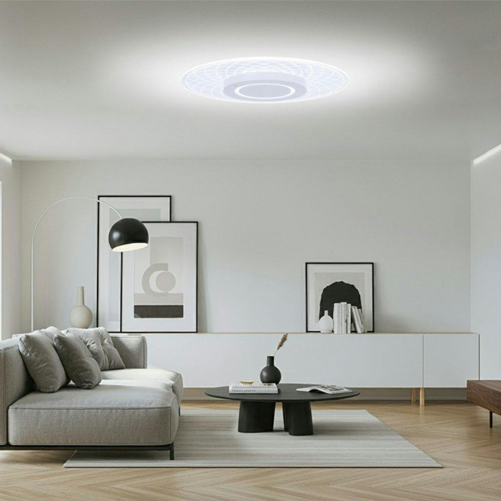 アイリスオーヤマ LEDシーリングライト パネルライト 調光調色 8畳 CEA