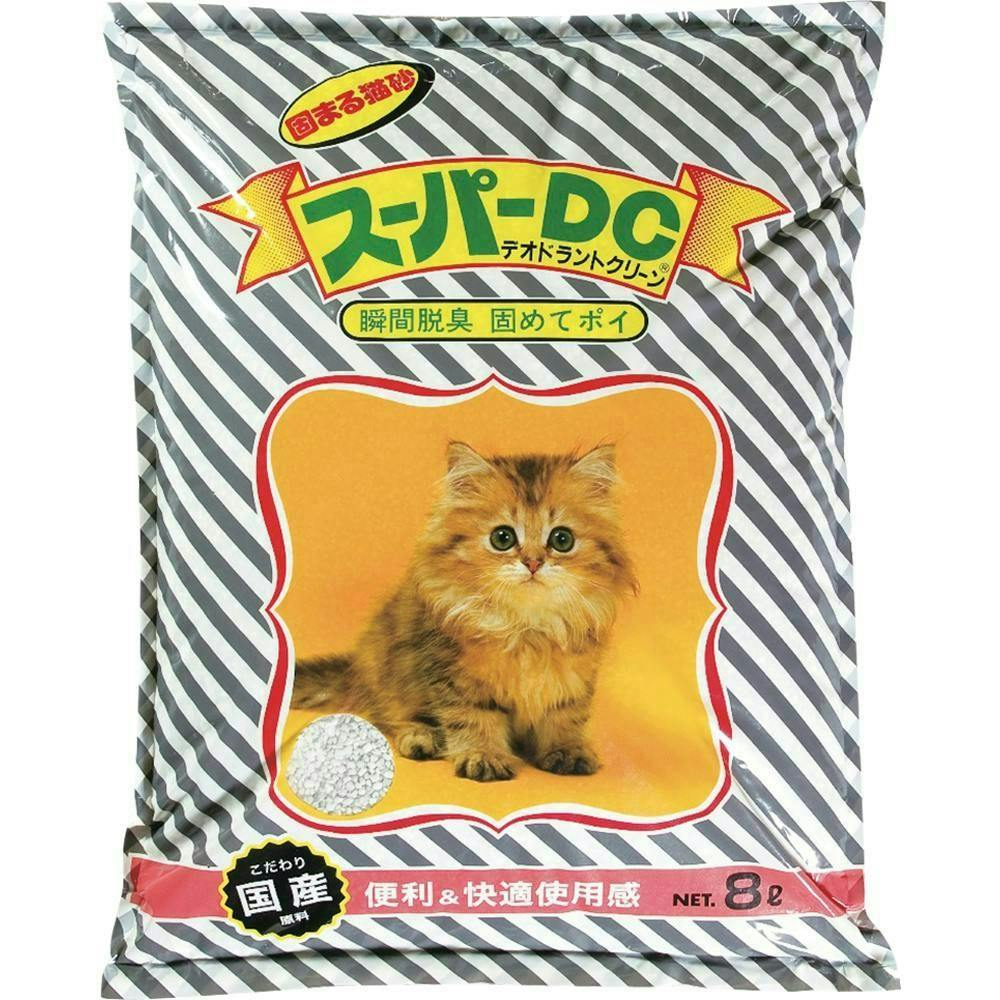 スーパーキャット スーパーDC 8L 猫 トイレタリー 砂 2250474001【別送