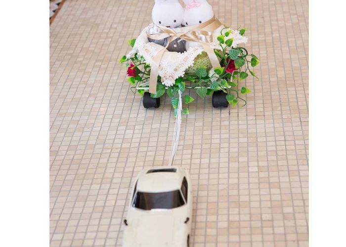 子どもがいなくても！ラジコン＆ぬいぐるみでリングボーイ＆ガールの