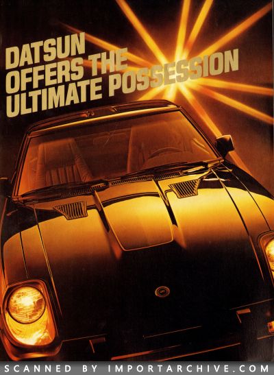 1980 Datsun Z Brochure (10th Anniversary Edition) - ImportArchive