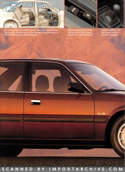 1988 Mazda 626 Brochure (Late Version) - ImportArchive