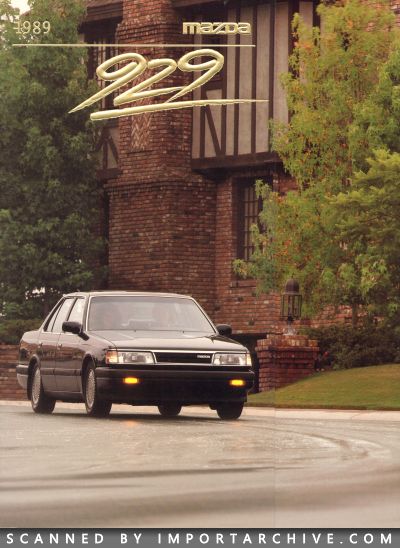 1989 Mazda 929 Brochure - ImportArchive