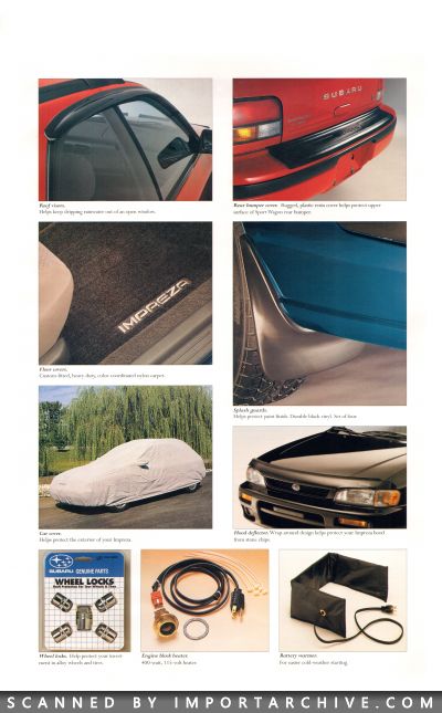 1997 Subaru Impreza Brochure - ImportArchive