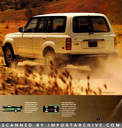 1992 Toyota Land Cruiser Brochure - ImportArchive