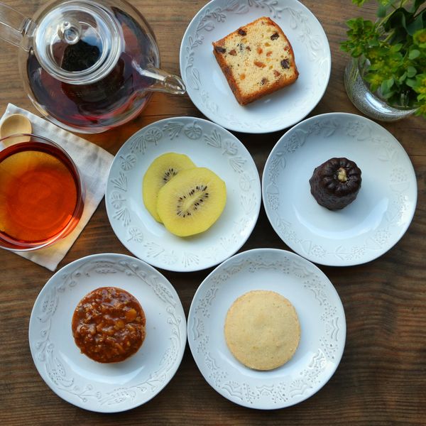 POTPURRI/Mulet レリーフ プレート5枚セット -手仕事のあたたかさを