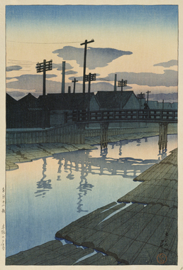 東京十二題 木場の夕暮 横浜美術館コレクション検索