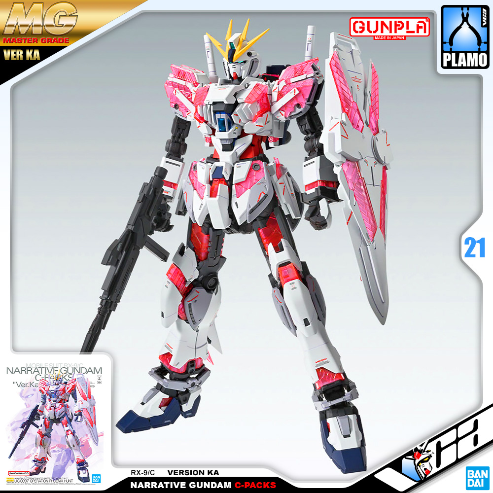 Bandai® MasterGrade MG RX-9/C Narrative Gundam C-Packs VER KA