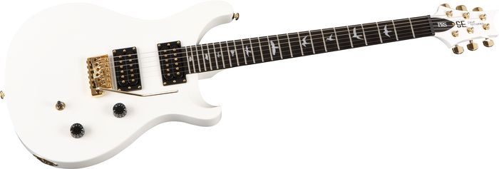 PRS SE Dave Navarro Signature Electric Guitar Jet White - Music