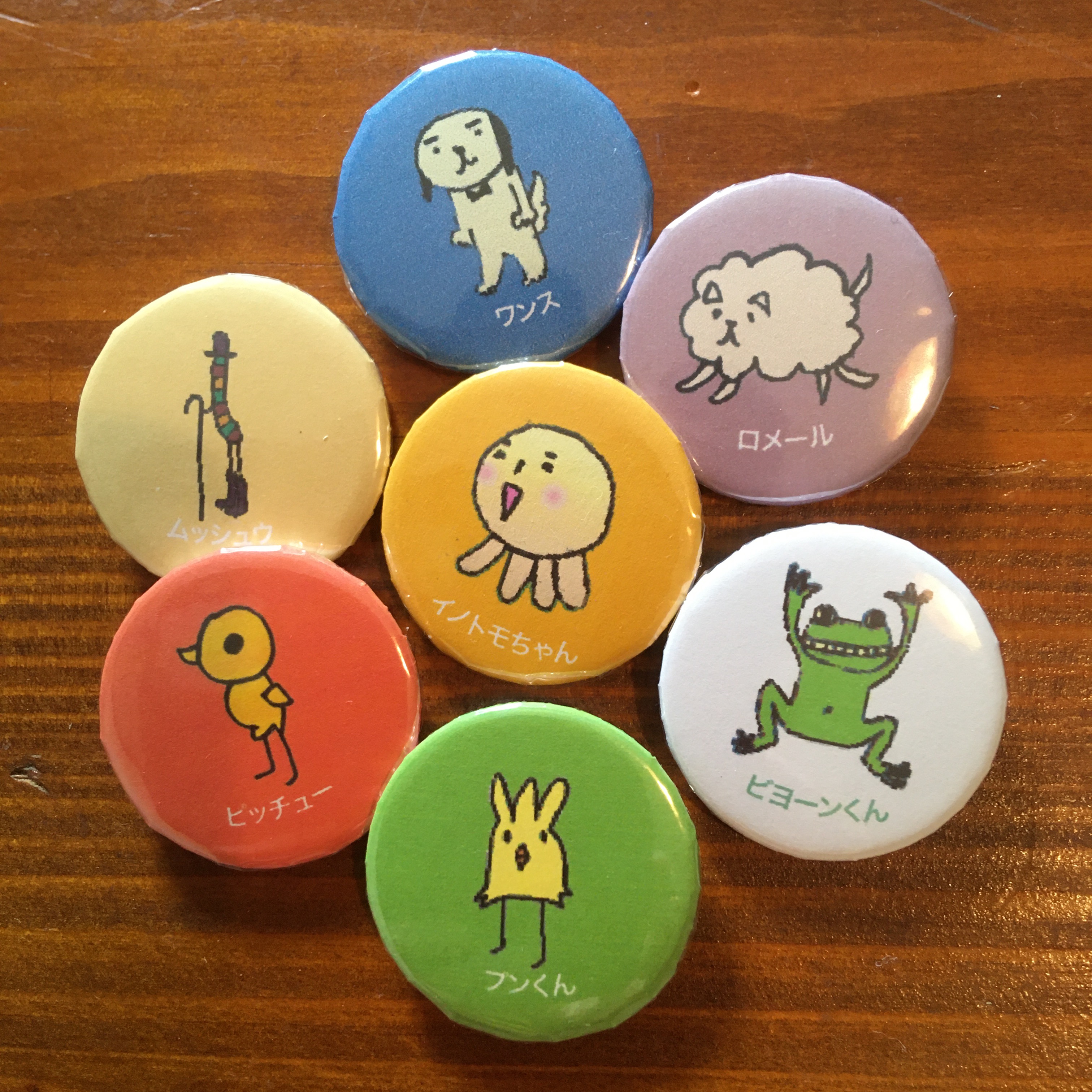 オリジナルキャラクター缶バッヂ販売再開！ – イノトモ 〜オフィシャル