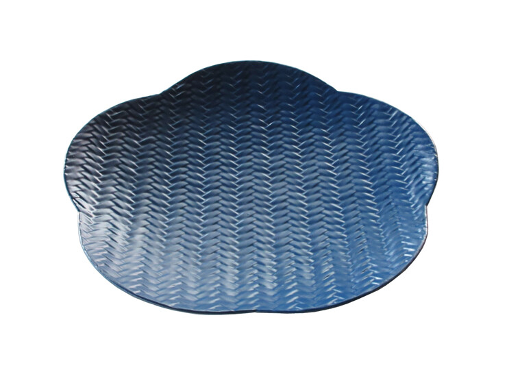 梅型皿（藍） 東京2020オリンピックエンブレム | 【公式】井上らんたい漆器