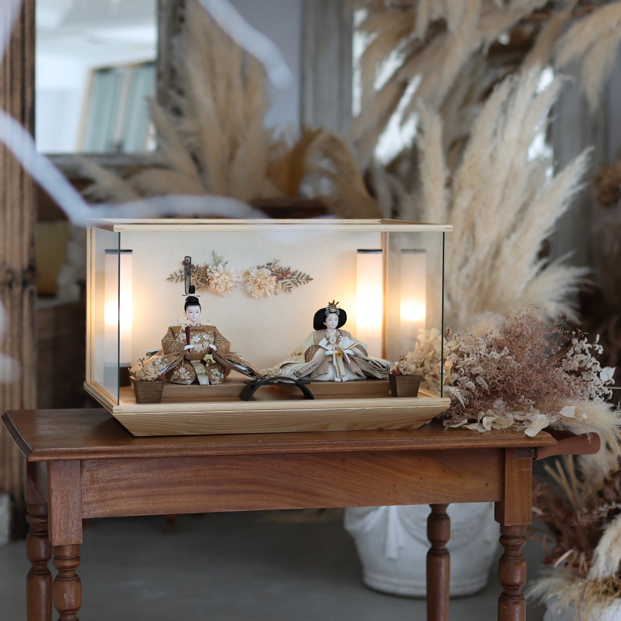 祈ドールの雛人形｜真麻｜ケース飾り ｜雛人形（ひなにんぎょう）の祈