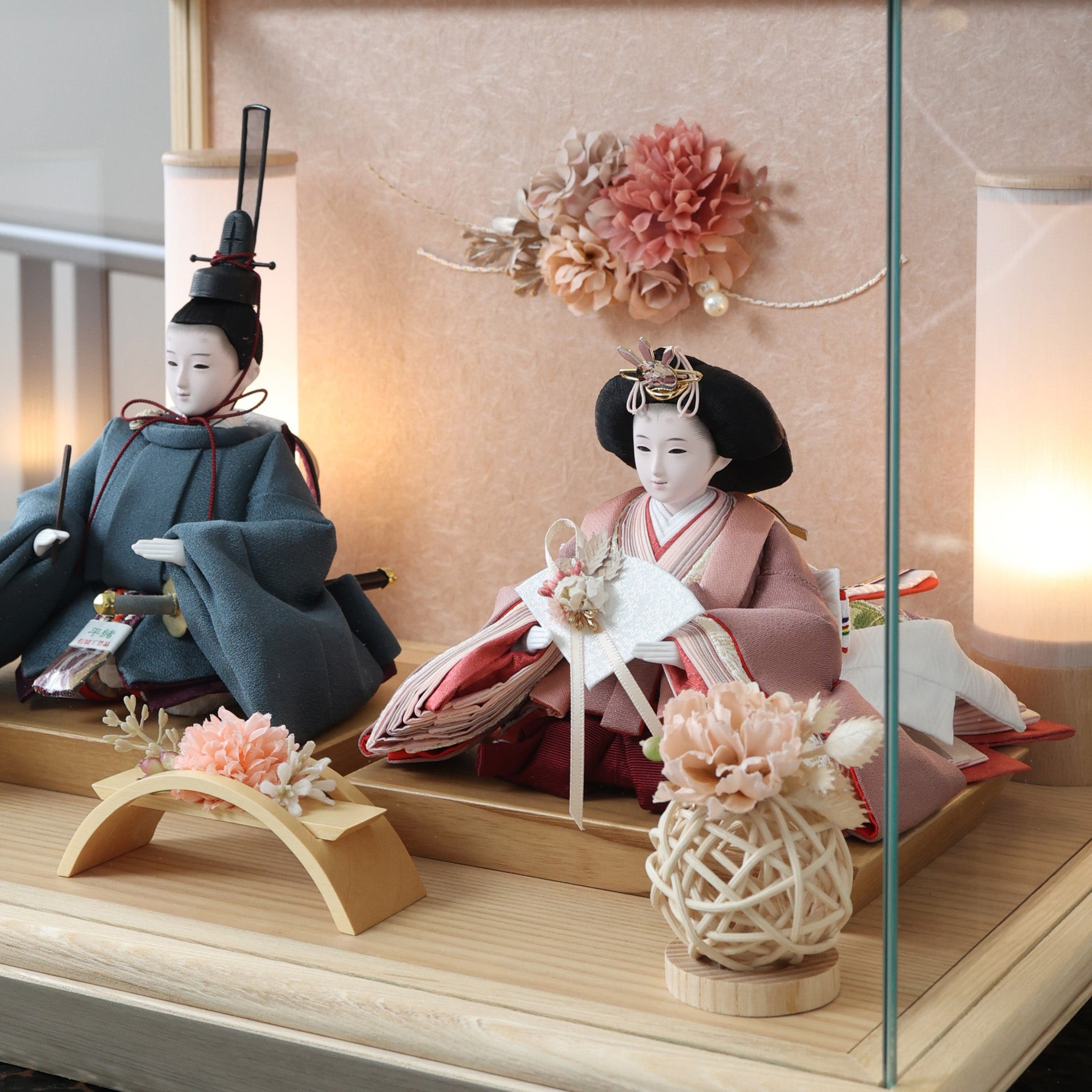 祈ドールの雛人形｜ひなの｜ケース飾り ｜雛人形（ひなにんぎょう）の