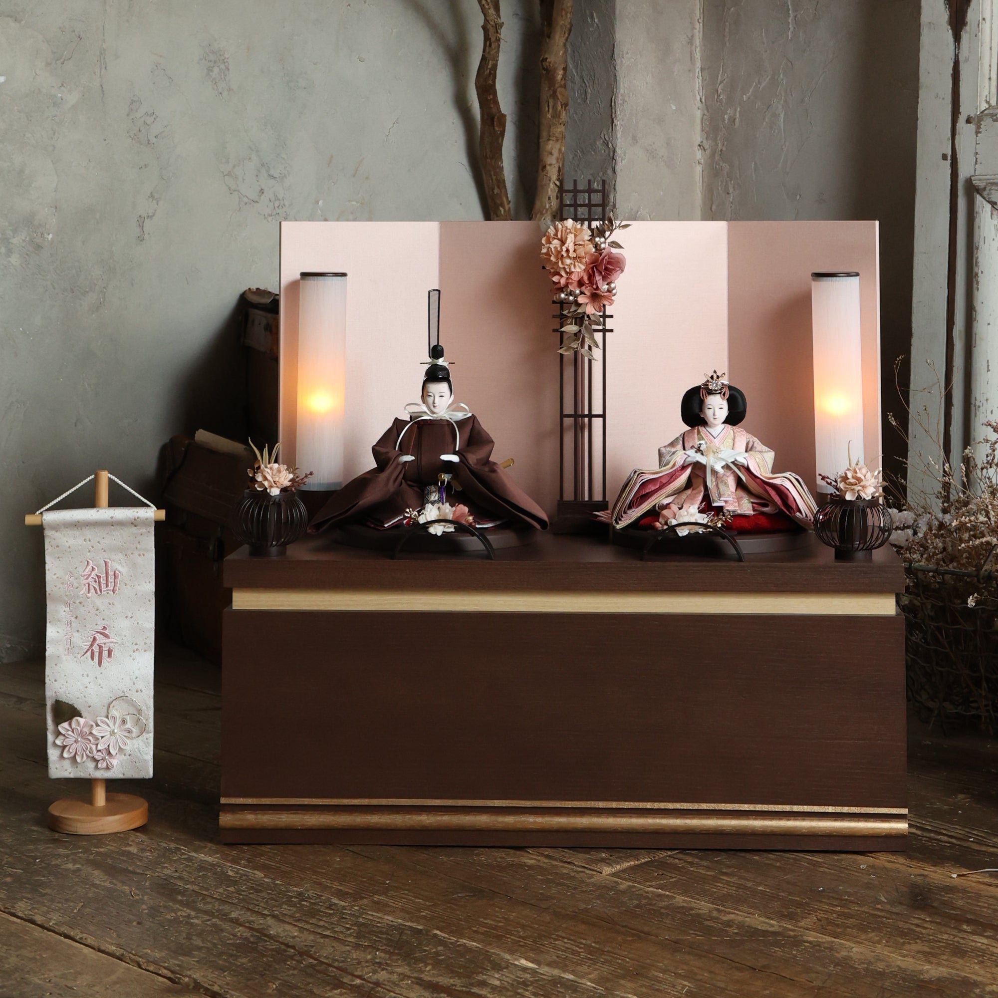 祈ドールの雛人形｜華音｜収納飾り ｜雛人形（ひなにんぎょう）の祈ドール