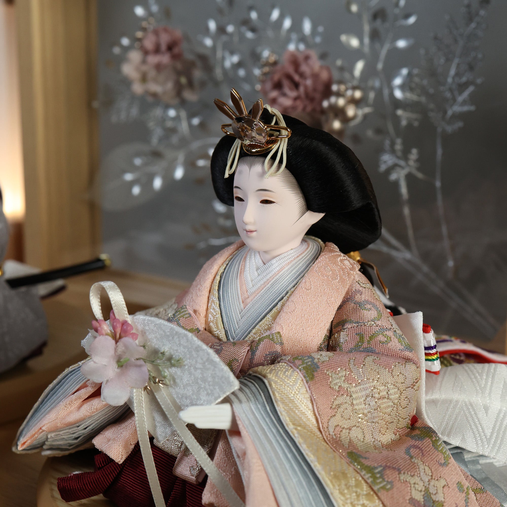 祈ドールの雛人形｜すみれ ｜収納飾り ｜雛人形（ひなにんぎょう）の祈