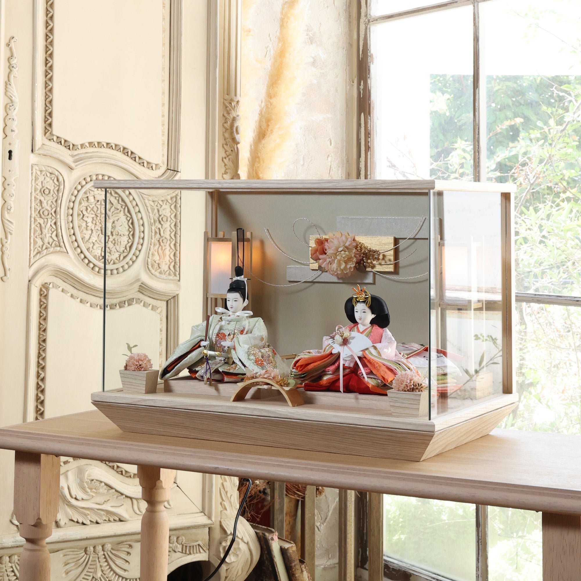 祈ドールの雛人形｜巴｜ケース飾り ｜雛人形（ひなにんぎょう）の祈ドール