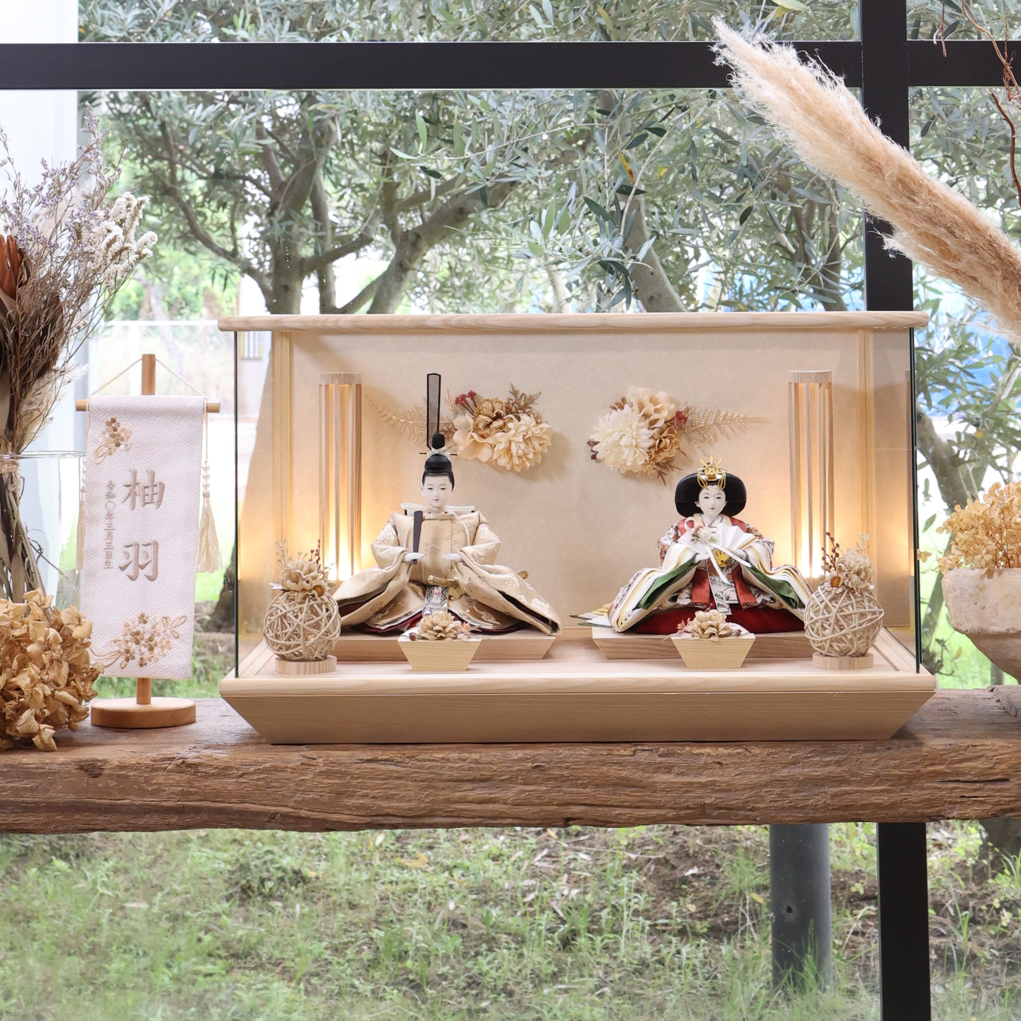 祈ドールの雛人形｜優愛 想｜ケース飾り ｜雛人形（ひなにんぎょう）の