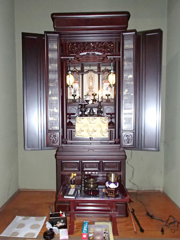 18号 唐木仏壇 紫檀 | お仏壇のリフォーム、クリーニング、お洗濯