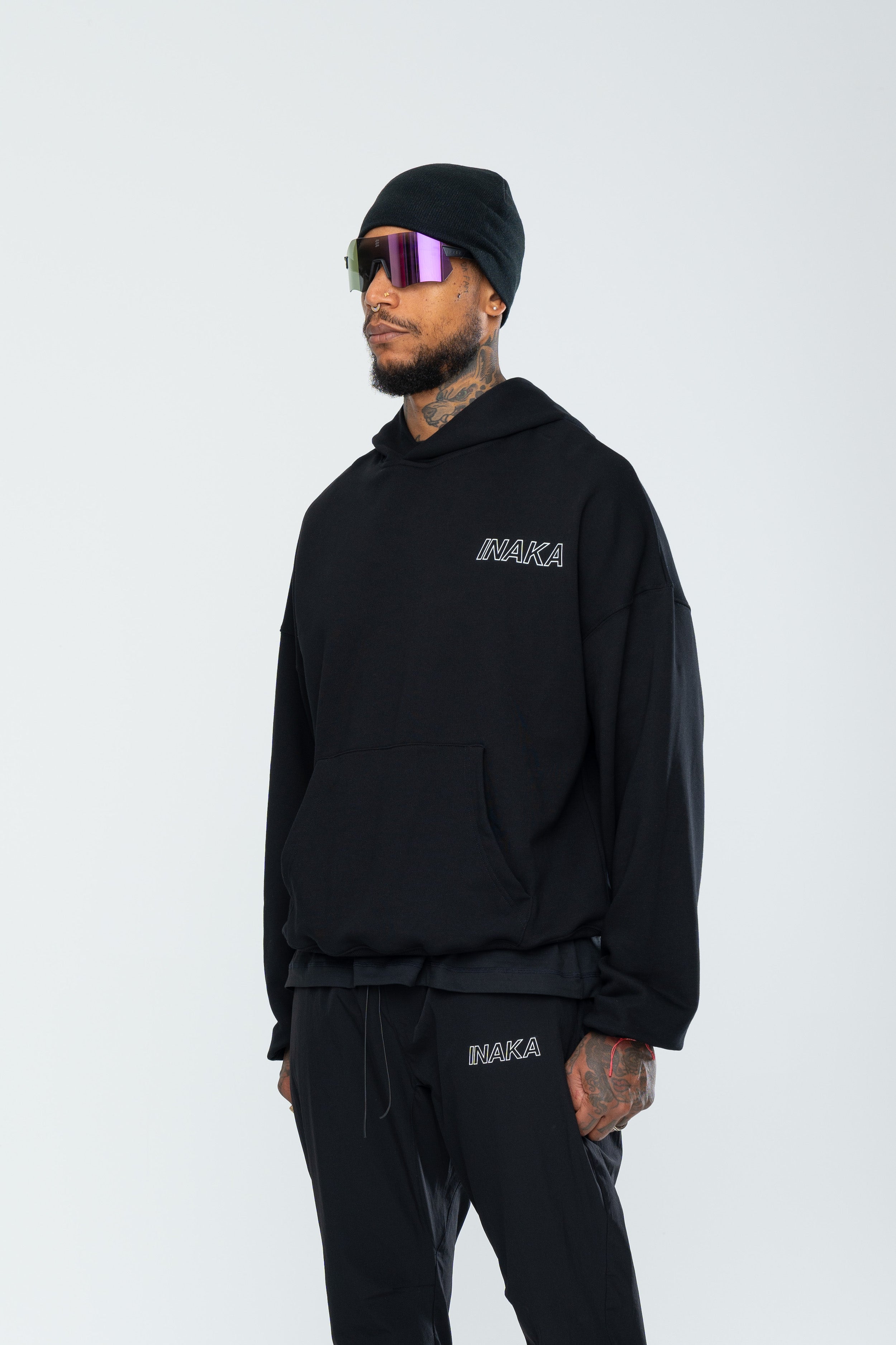 IRC TEAM HOODIE - BLACK – Inaka Power