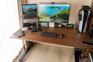 FlexiSpot電動昇降デスク E7 Pro レビュー。コの字型フレームの