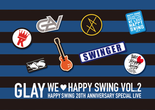 ファンクラブ20周年記念ライブ「We♡Happy Swing Vol.2」DVD&Blu-ray