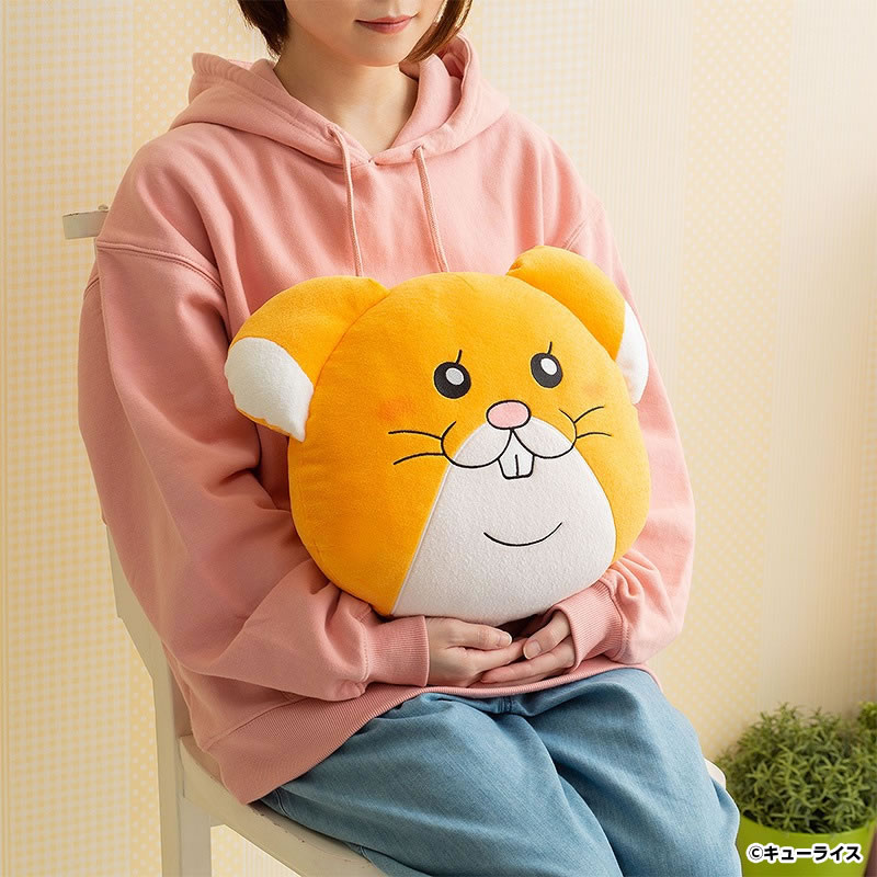 制作実績 - スキネズミ ぬいぐるみクッション | 株式会社グレイ