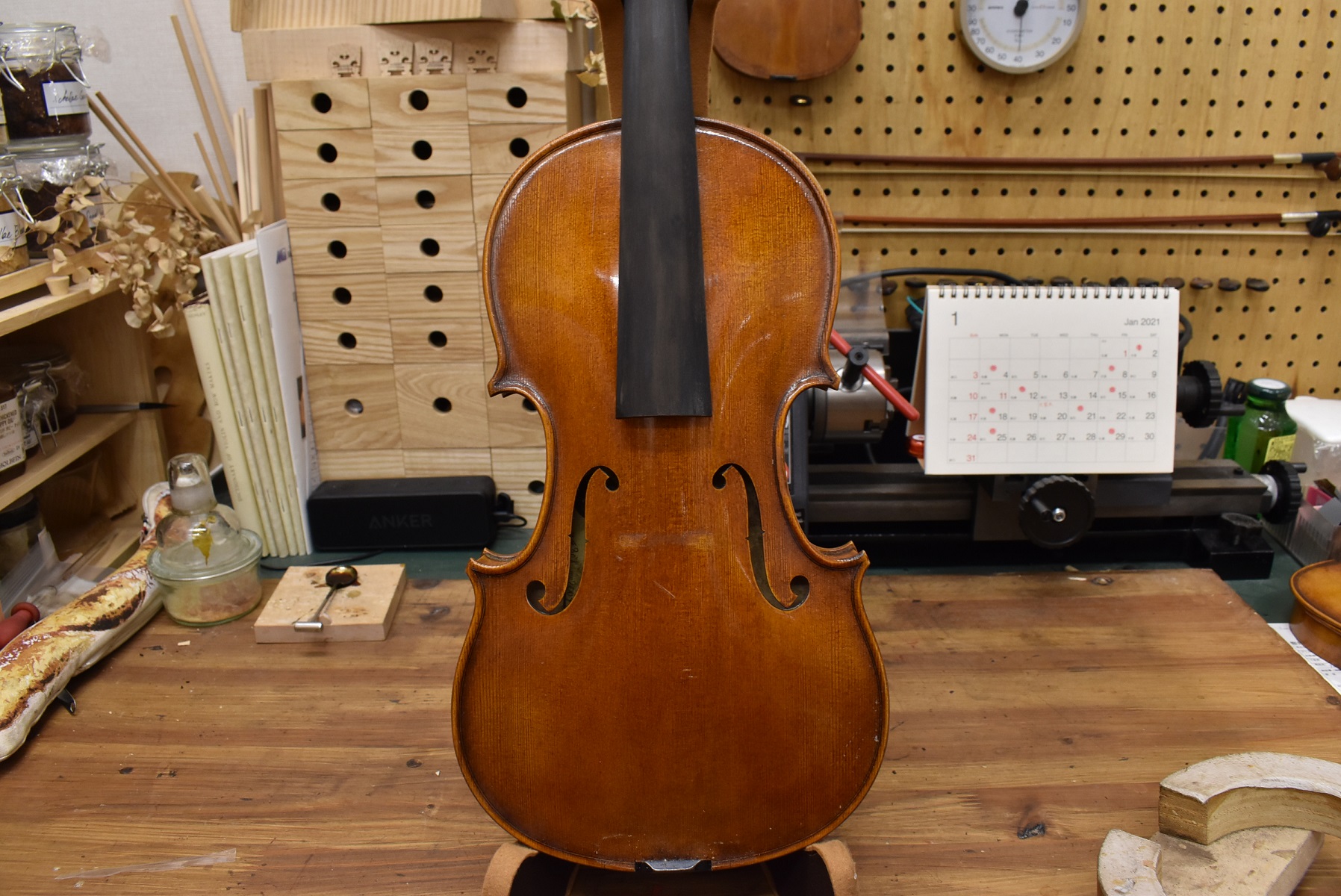 買取楽器の調整 ～HELMUT ILLNER～ 【弦楽器工房ブログ】 - 弦楽器