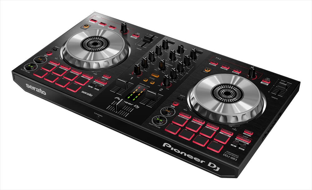 Pioneer DJ DDJ-SB3 発表！操作性と演奏性が向上し、本格的なDJプレイ