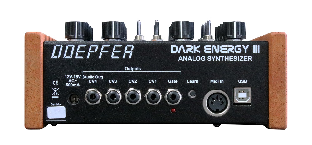 Doepfer Dark Energy III | MIDI、USB MIDI、CV/Gate コントロールが