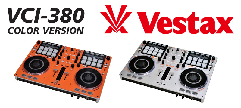 Vestax 「VCI-380」 カスタムカラーシリーズ発売！ | Digiland