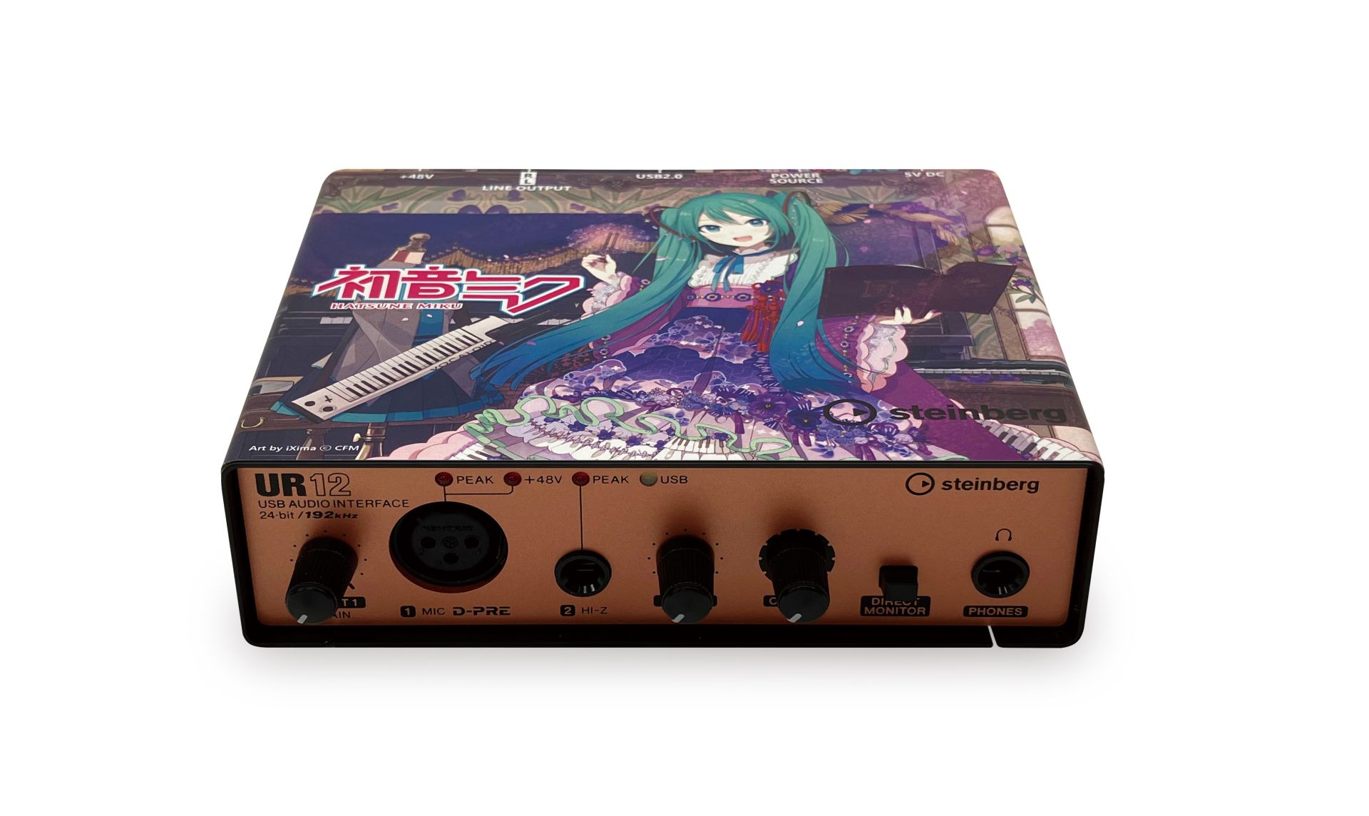 YAMAHA UR12 MK16th 初音ミク 発売16周年！オーディオインターフェース