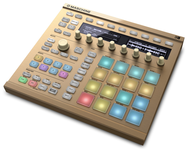 台数限定！Native Instruments 「MASCHINE Vintage Gold」発表